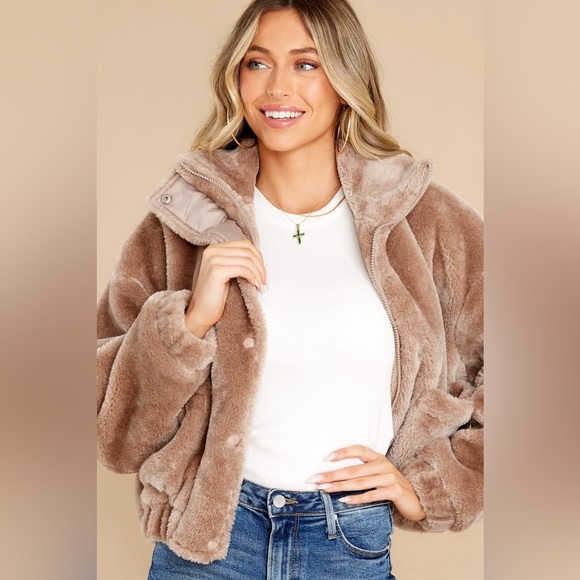 Blank NYC Bicoastal Faux Shearling Jacket- XS, NWT - Picture 13 of 14